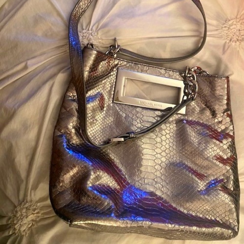 MICHAEL KORS PYTHON CROSSBODY